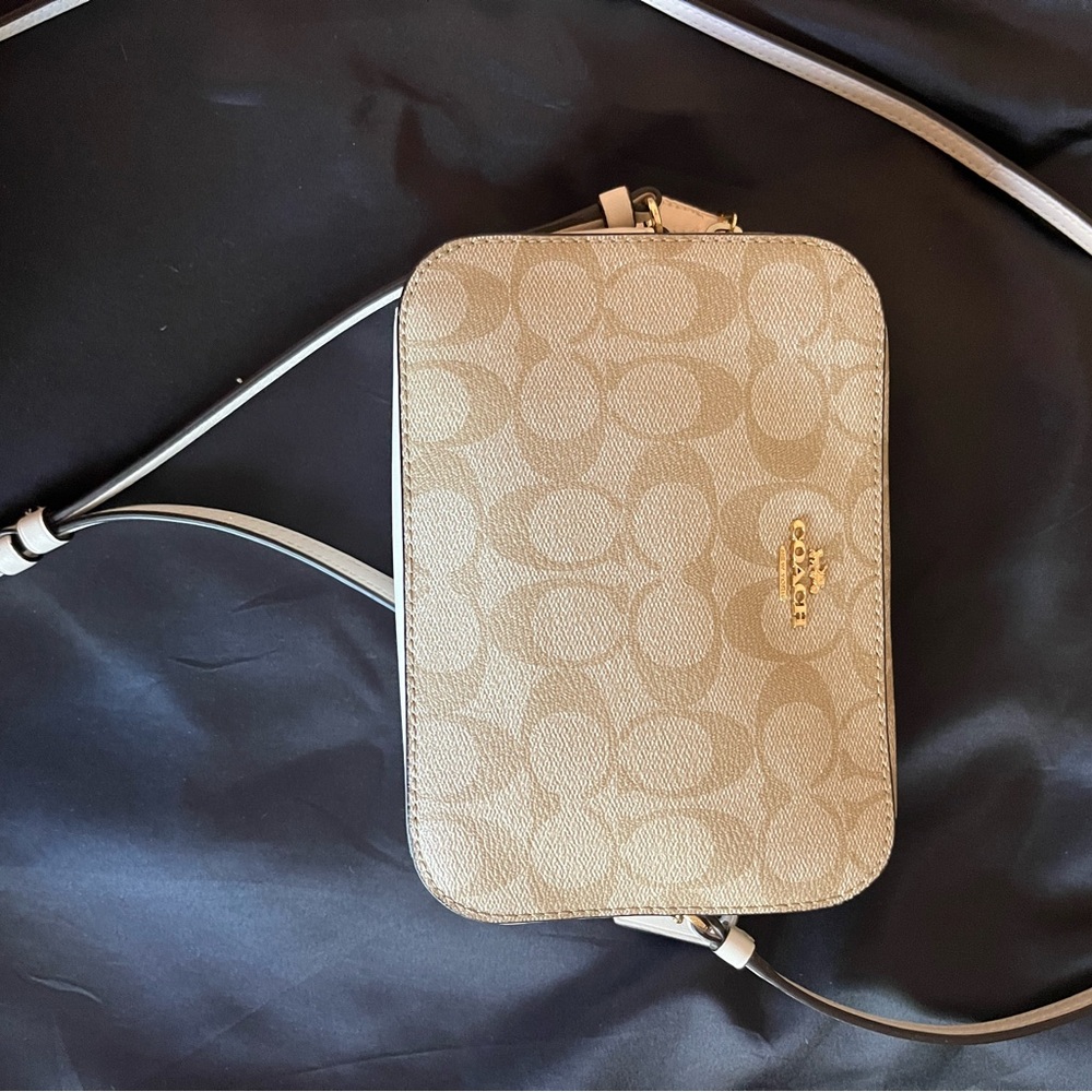 Coach Beige Crossbody Bag
